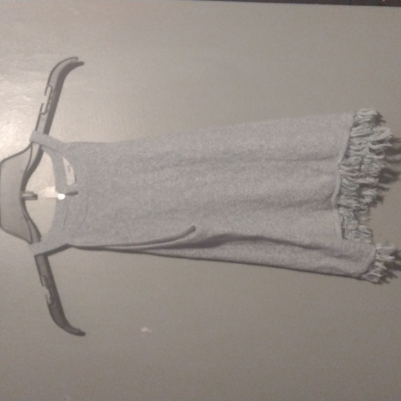 Fate Fringe Knitted Halter Tank size small blue - Picture 1 of 7